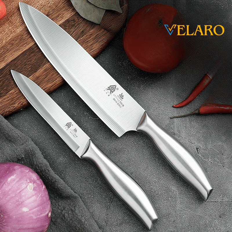 VelaroBlade™ Santoku Japanese Knife – Precision and Professional Quality in Your Kitchen!