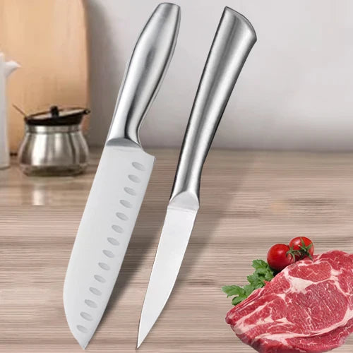 Faca Japonesa VelaroBlade™ Santoku – Precisão e Qualidade Profissional na Sua Cozinha! - Velaro