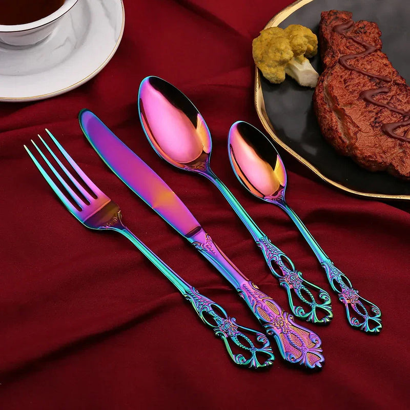 Velaro™ 24-Piece European-Style Stainless Steel Cutlery Set