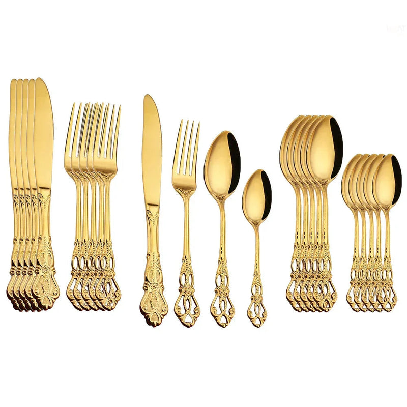 Velaro™ 24-Piece European-Style Stainless Steel Cutlery Set