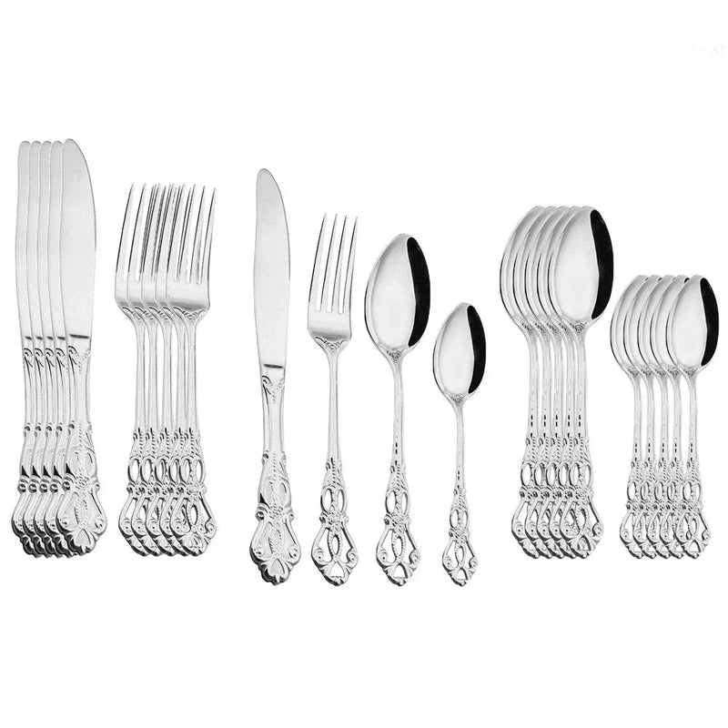 Velaro™ 24-Piece European-Style Stainless Steel Cutlery Set