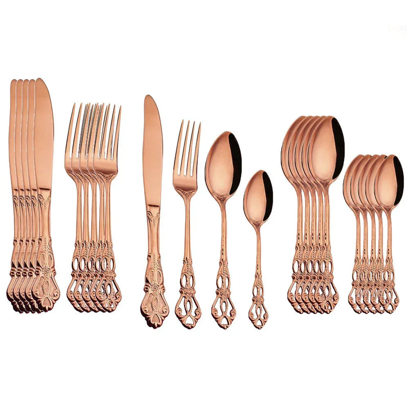 Velaro™ 24-Piece European-Style Stainless Steel Cutlery Set